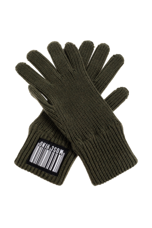 【関税＆送料込み】Dolce & Gabbana Gloves Dolce & Gabbana Black Short Gloves Dolce & Gabbana